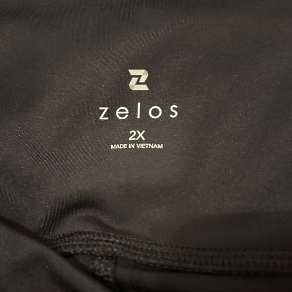 ZELOS Black Active Leggings NWT - Picture 2 of 4